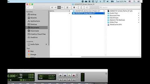 Pro Tools Basics 03: Project Folder Structure Explained