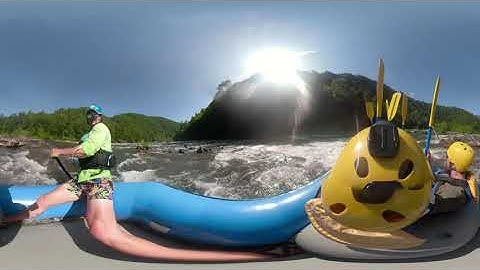 360 Degree Video of the Ocoee River Level 4 White Water Rafting