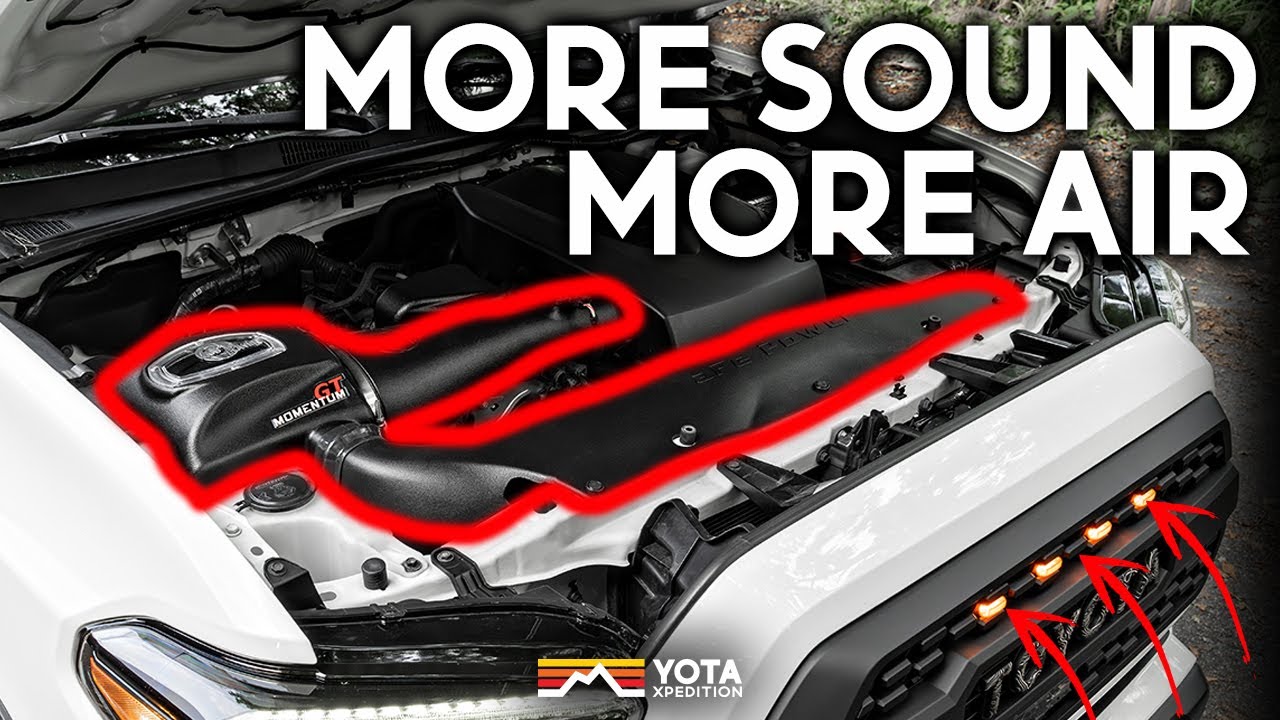 Boost Your Tacoma's Airflow With The aFe Momentum GT Intake And Scoop