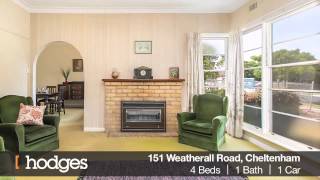 Hodges Beaumaris: 151 Weatherall Road, Cheltenham