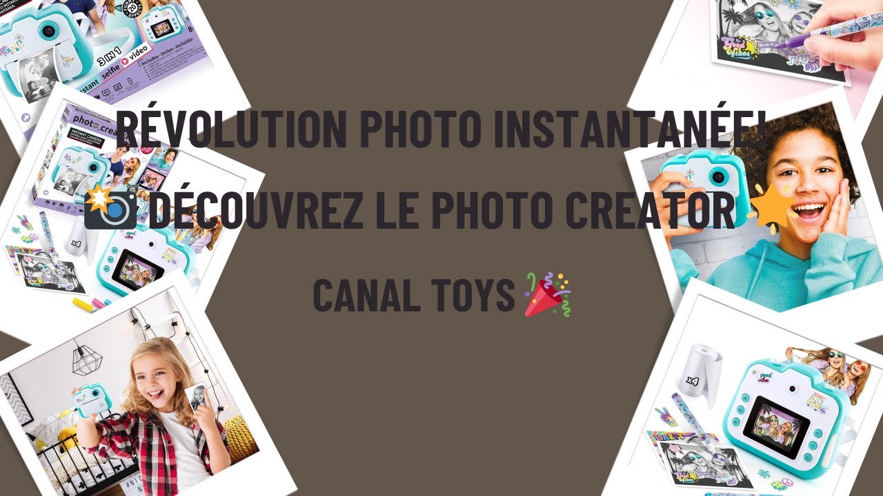 Canal Toys - Appareil Photo à Impression Instantanée Photo