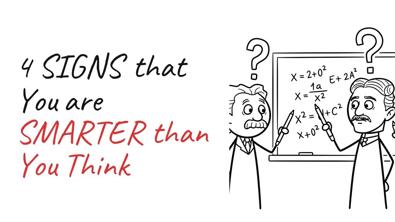 4 Signs You're Smarter Than You Think | Hidden Abilities