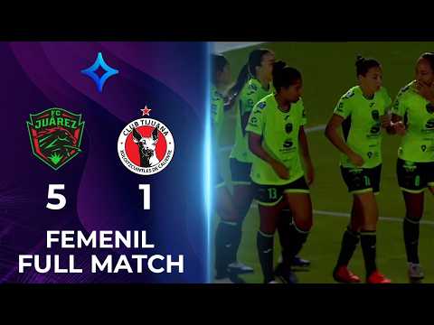 FC Juárez vs Tijuana 5-1 | Partido Completo | Liga MX Femenil