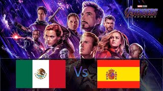 VENGADORES ENDGAME: DOBLAJE ESPAÑOL vs DOBLAJE LATINO | COMPARACION  DOBLAJES