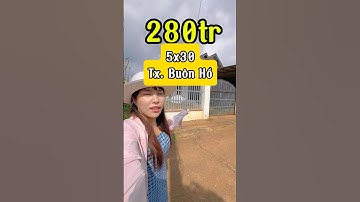 Đất Buôn hồ có thổ cư, Ngang 5m Giá 280tr, Đất Buôn Hồ Daklak