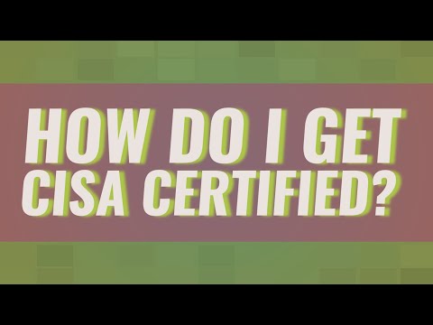 Video: Hvordan kan jeg få CISA-certificering i Indien?