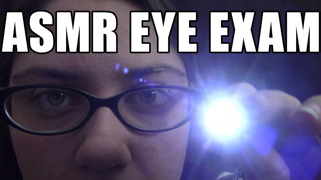 ASMR Soft Spoken Eye Exam Role Play