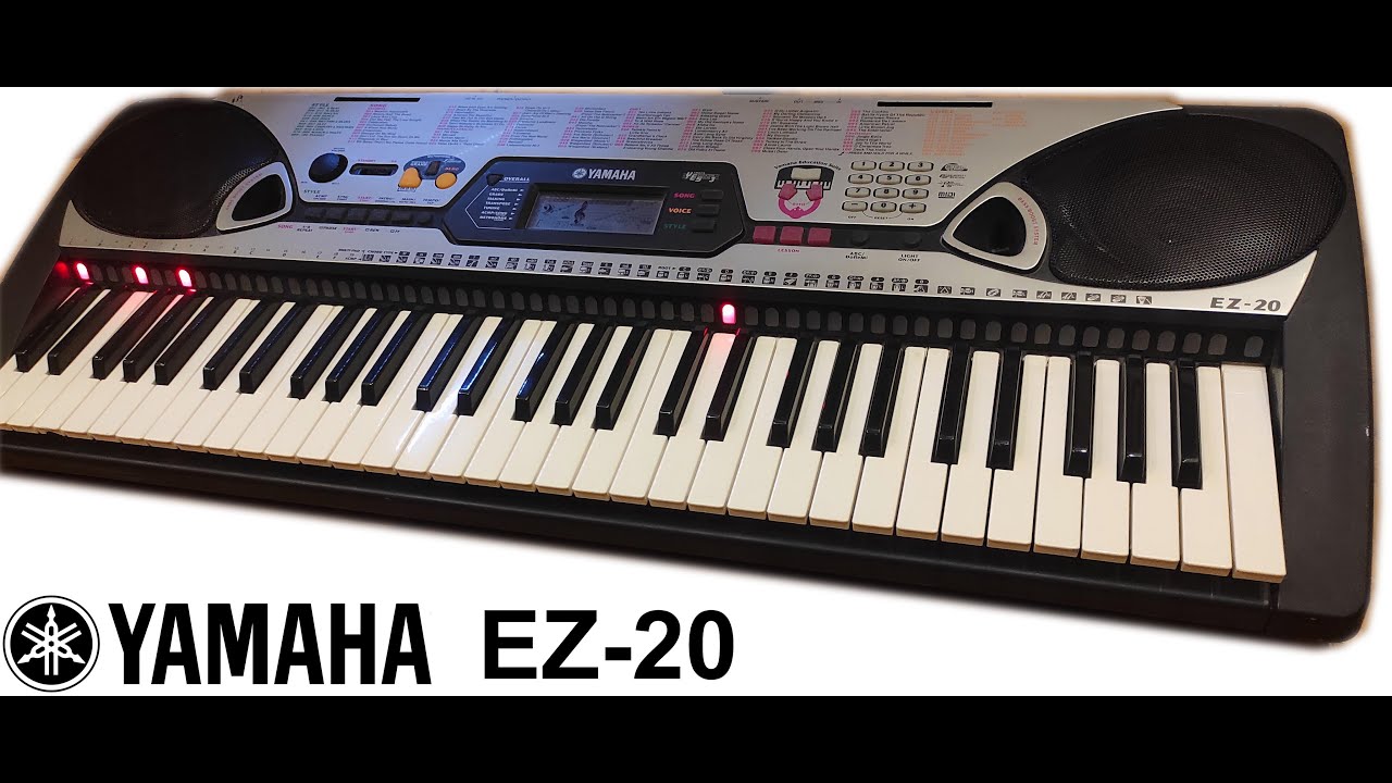 YAMAHA EZ-20 - demo songs 4/4 - YouTube
