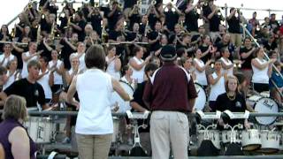 West Morgan vs. Priceville ballgame- Stands- Fight Song- REBEL MARCH