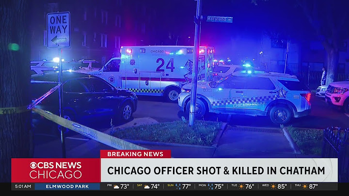 Chicago police officer killed in South Side shooting