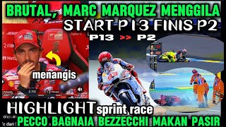 ULANGAN💥FULL HIGHLIGHT SPRINT RACE MOTOGP PRANCIS 2024💥MOTOGP PRANCIS 2024