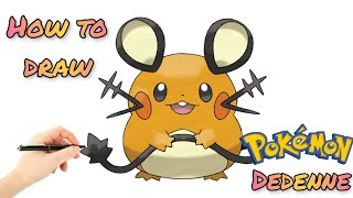 How To Draw Dedenne How To Draw Pokemon Thepokémonartist V Art Studio