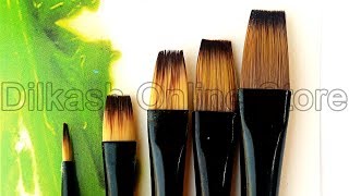 Flat Royal-Art Paint Brush Set - Dilkash Online Store