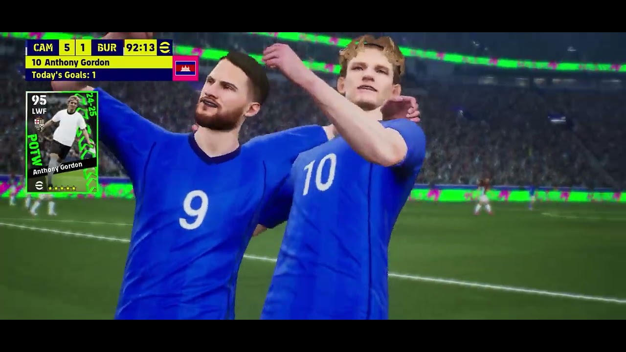 eFootball: CAM vs BUR