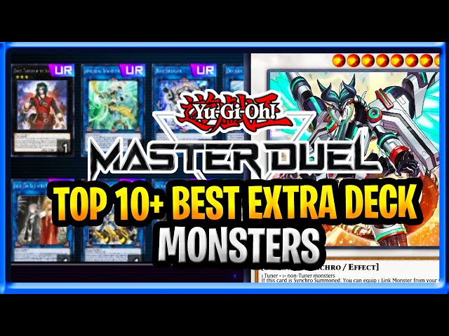 Top 10 Best Extra Deck Cards For Masters Duel (For High Ranked Platinum  Games