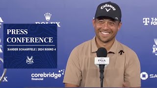Xander Schauffele Winner's Press Conference | 2024 PGA Championship screenshot 1