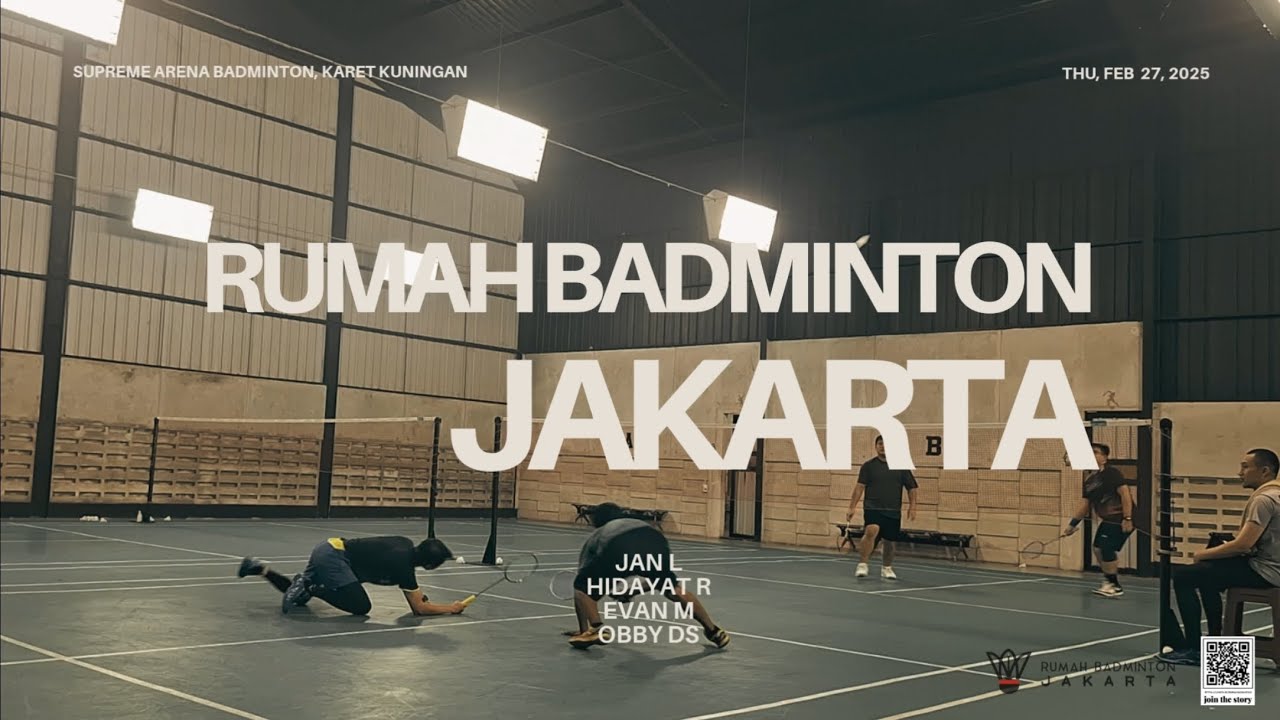 Hadiyat R JAN L/HIDAYAT R vs EVAN M/OBBY DS | RB JAKARTA 2025 | Feb 27 - YouTube