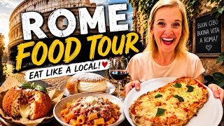 We Found Rome’s BEST Local Food (Not the Tourist Traps!)