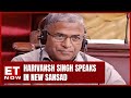 New parliament building inauguration harivansh singh addresses sansad post national anthem