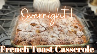 PUMPKIN FRENCH TOAST CASSEROLE ! BREAKFAST CASSEROLE USING BAGELS/FALL BREAKFAST RECIPE