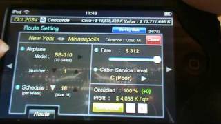Air Tycoon App Review - iPod Touch/iPhone screenshot 5