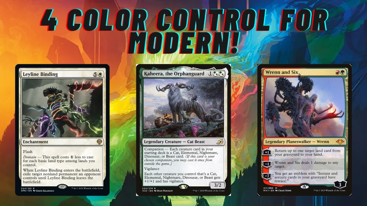 Can 4 Color Control Adapt to the Modern Metagame? - 4 Color Control ...