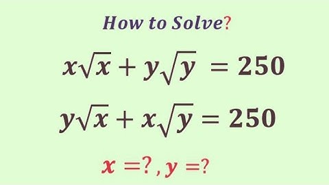 An Outstanding algebraic equations | Mathematics Olympiad problem | x=?