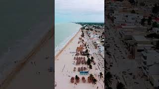 🏖️🏝️ MALECÓN DE PROGRESO #yucatan #beachvibes #beachlife #Summer #mexico #blueflagbeach