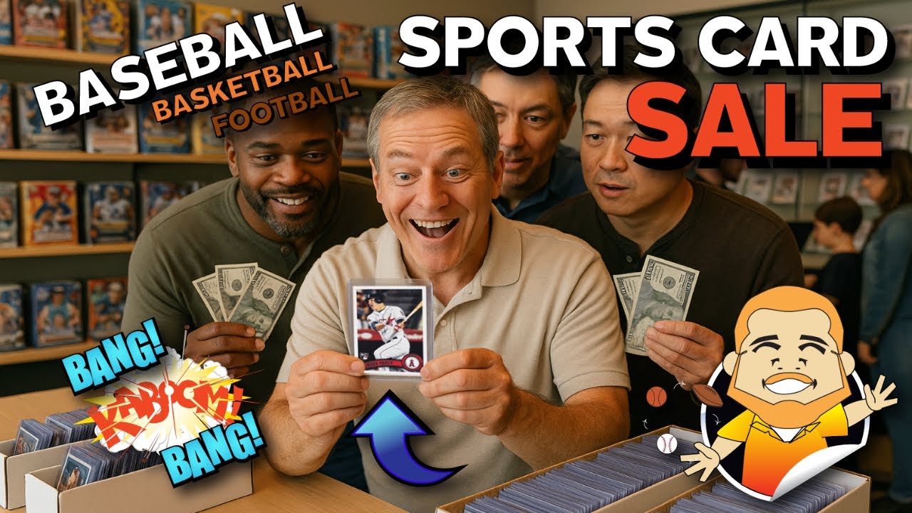 ⚾🏀🏈🏒Best Deal Sports Card Sale - Great Prices!! ⚾🏀🏈🏒 Rookie/Raw/Graded - KEEP YOUR OWN TOTAL!