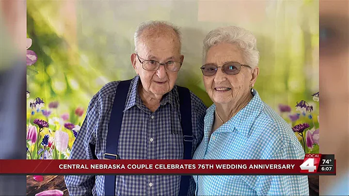 Central Nebraska couple celebrates 76 years of marriage