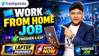 🔥Latest Work from Home Job from Fresh Prints | Latest Jobs in Telugu | WFH Jobs | V the Techee