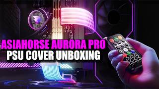 Budget RGB Upgrade 🔥 AsiaHorse Aurora Pro PSU Cover Unboxing | AsiaHorse ARGB PSU Cover Review