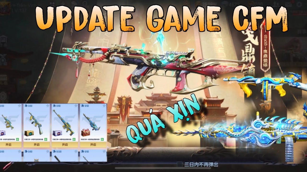 CF Mobile | Update - Event chất lượng | ấm lòng dân cày chay | Mạnh Dũng CFM - Wechat Game...