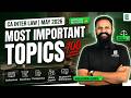 CA Inter Law | Most Important Topics Revision 🔥 May 2026 | CS Sai | ArivuPro