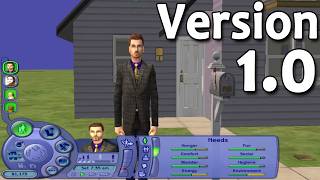 Playing The Sims 2 like its 2004