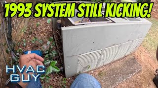Rescuing a 30 Year Old Rheem Air Conditioner! #hvacguy #hvaclife #hvactrainingvideos