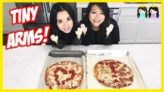Famous TINY HANDS CHALLENGE to make DIY Giant Pizza Profile