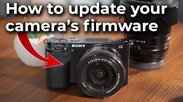 How to Update and Install Firmware on Sony Alpha Cameras