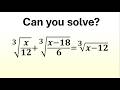 Most Students Get This Wrong | Irrational Equation