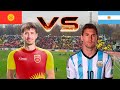 КЫРГЫЗСТАН VS АРГЕНТИНА ФУТБОЛ / ФИФА 2022  - ДҮЙНӨ ЧЕМПИОНАТЫ / АКШУМКАРЛАР