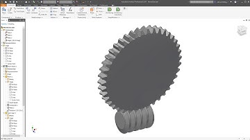 Create and rotate Worm Gear