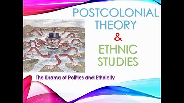 Postcolonialism & Ethnic Studies Lecture Part 1