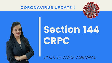 Coronavirus: What is Section 144 ? | CRPC