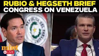 Full LIVE | Rubio and Hegseth Brief House and Senate on Venezuela Situation | Maduro | Trump Guide