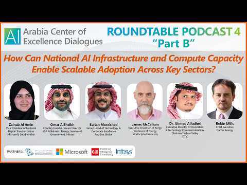 AI Arabia Center of Excellence Dialogues | Roundtable Podcast 4  "Part B"