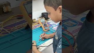 ISA check LED using Multimeter at XPERT repair Siddhpur