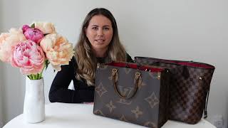 LV tote comparison - LV ONTHEGO vs LV NEVERFULL