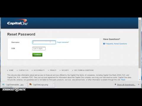 Capital One Card Login | www.capitalone.com