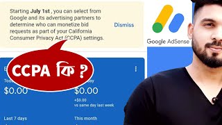 Starting july 1st , you can select from google and its advertising
partners to determine who monetize bid requests as part of your
california consumer pr...