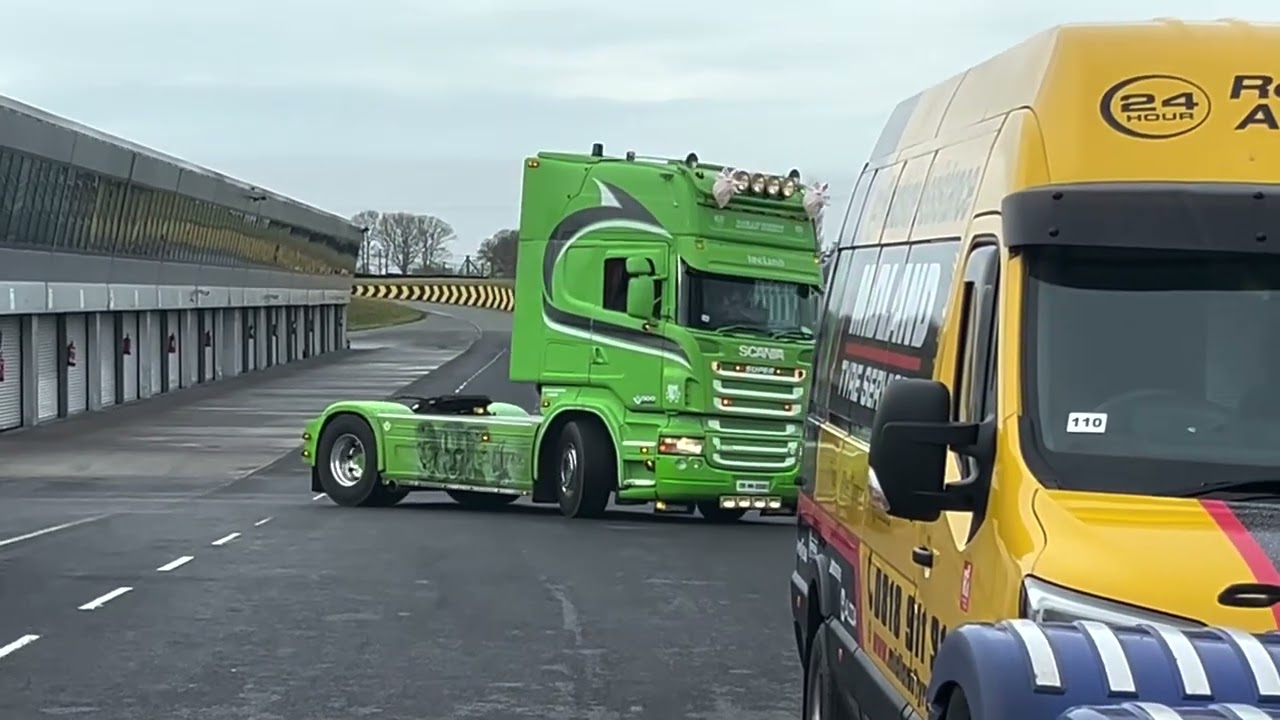 Show Trucks in Mondello Park,Ireland - 1st February 2025